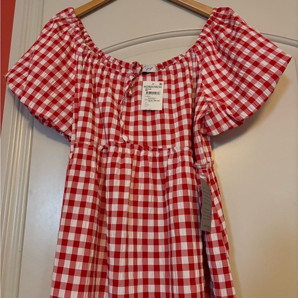 PETAL & PUP Medium Red Gingham Dress. NWT! - Picture 5 of 6